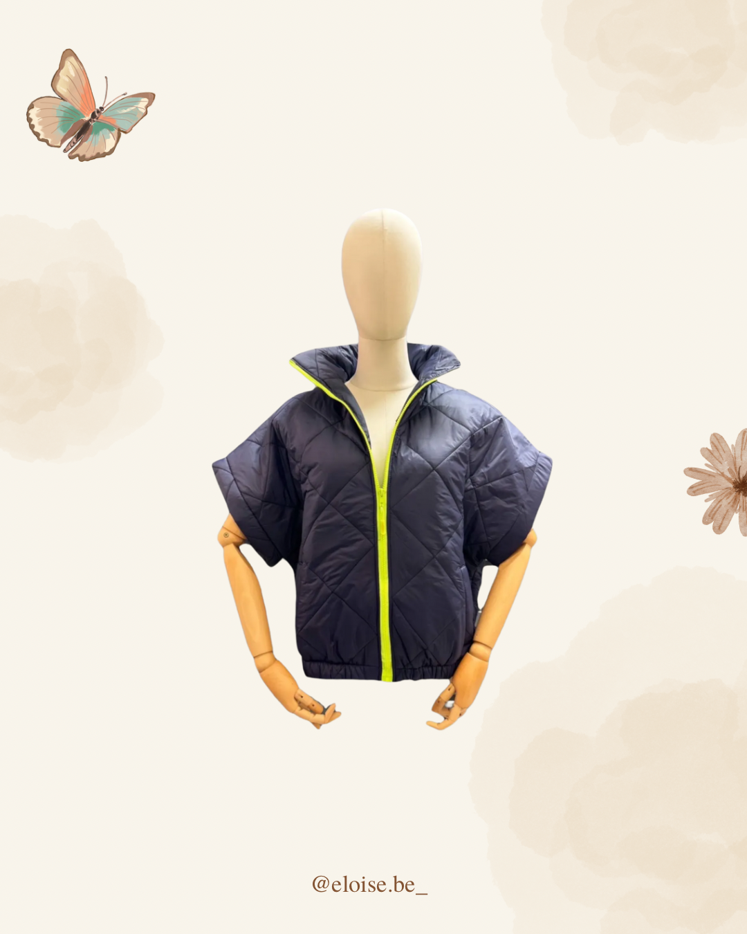 Trendy bumper jacket