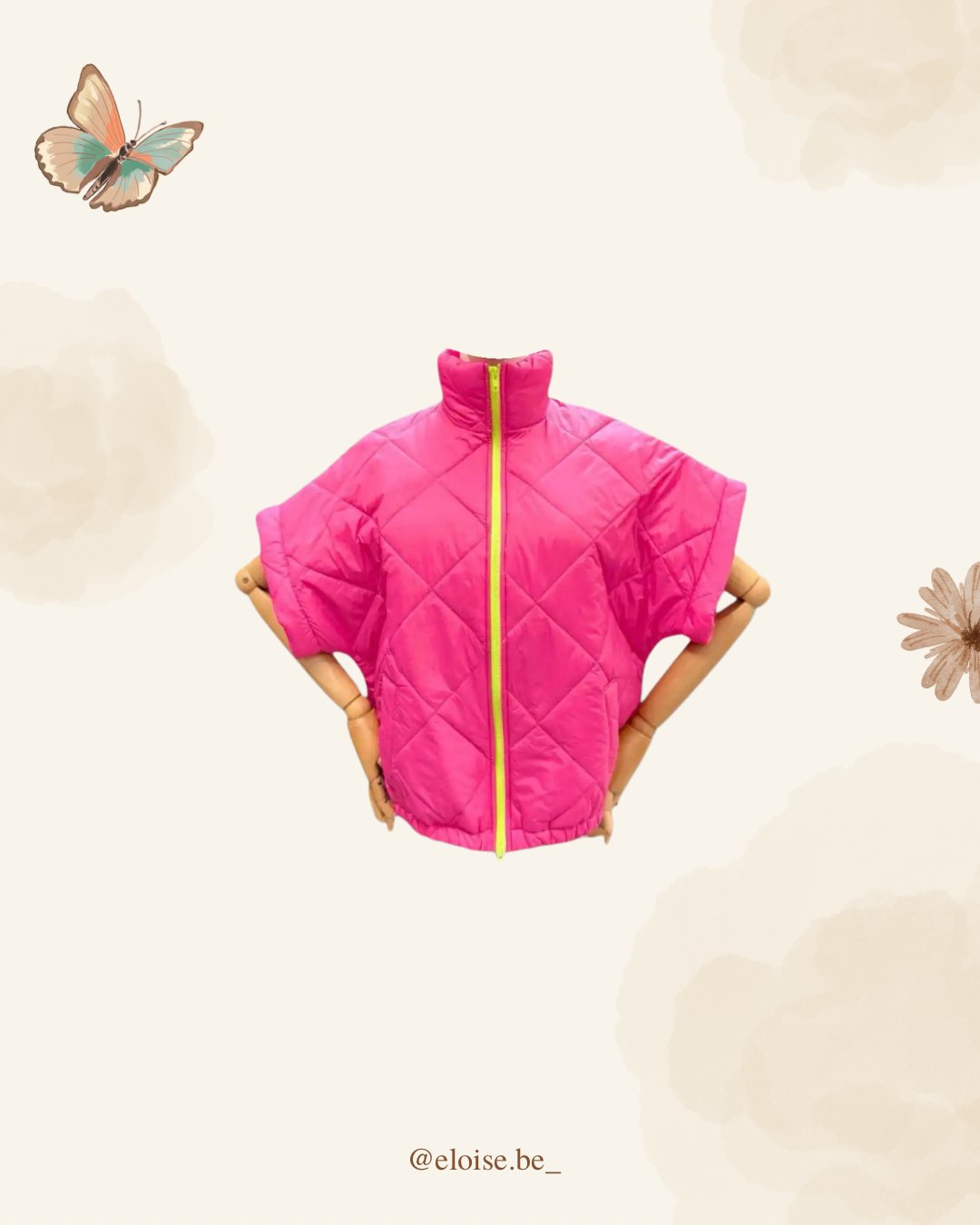 Trendy bumper jacket