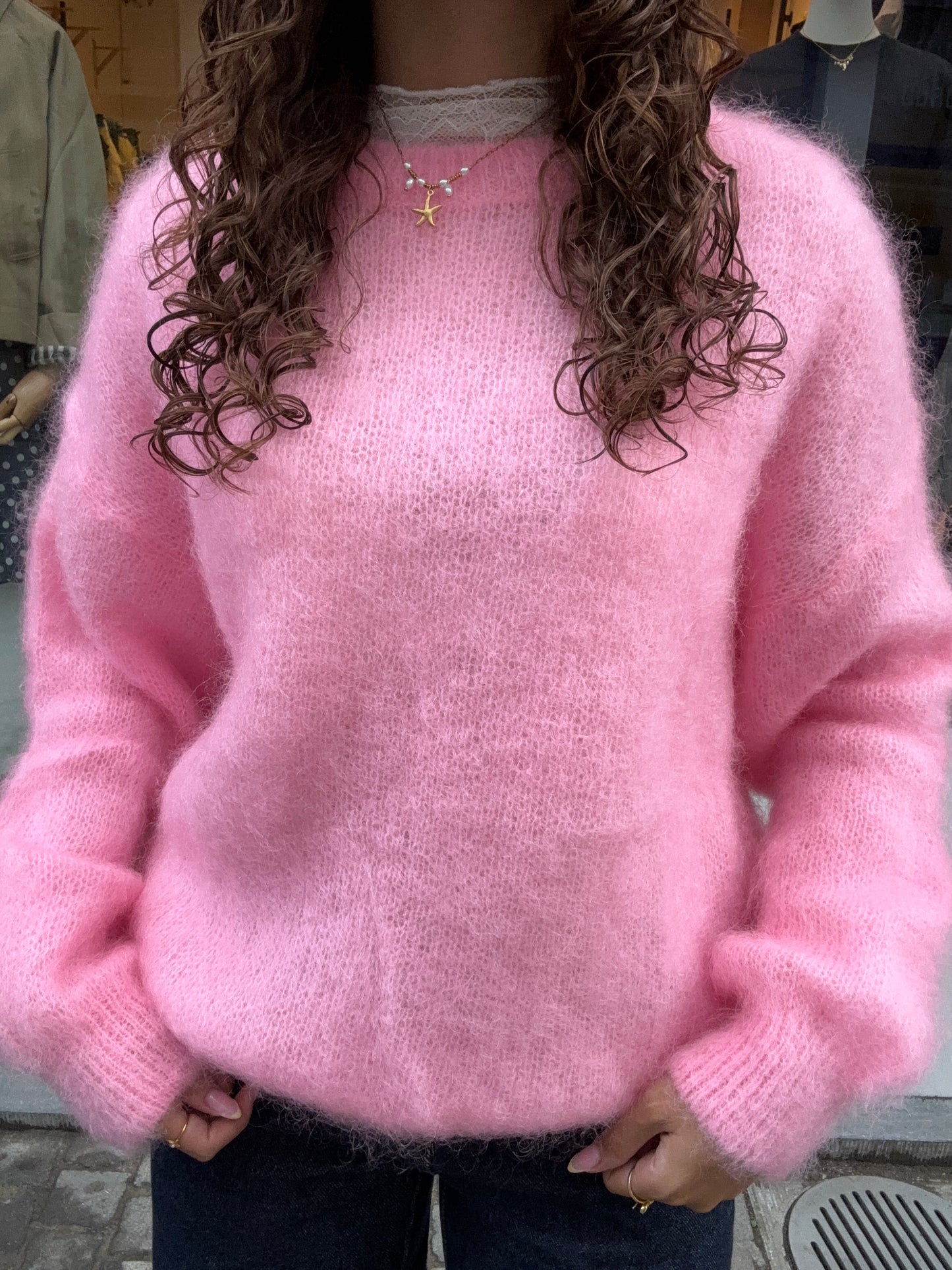 Yelina kid mohair pull