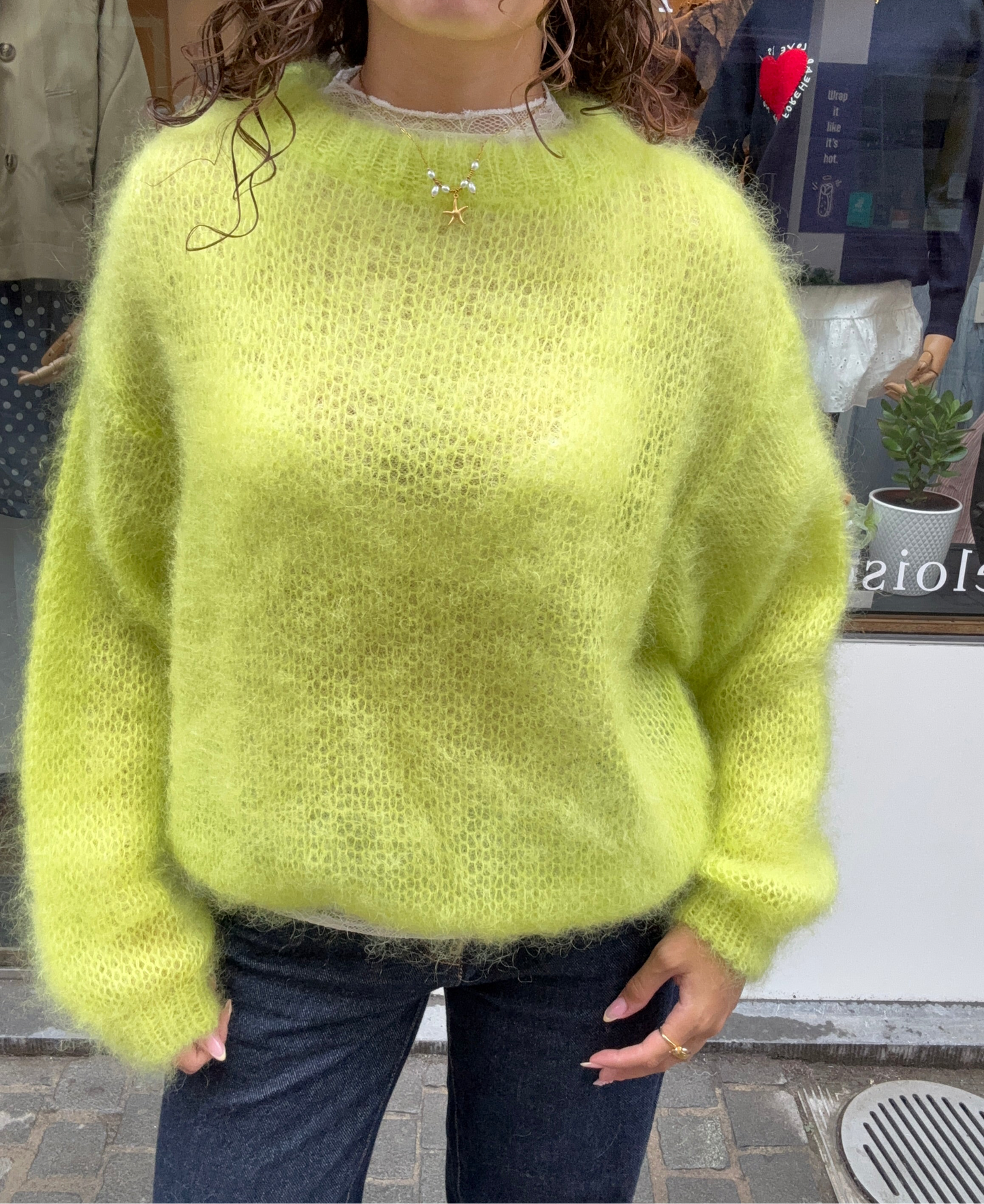Eloïse kid mohair pull