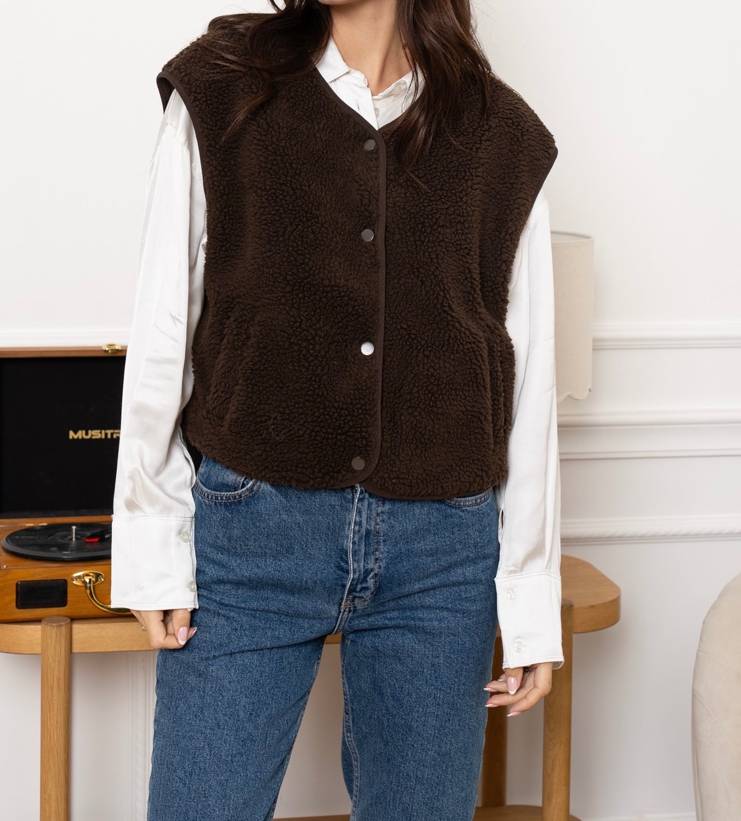 Teddy vest
