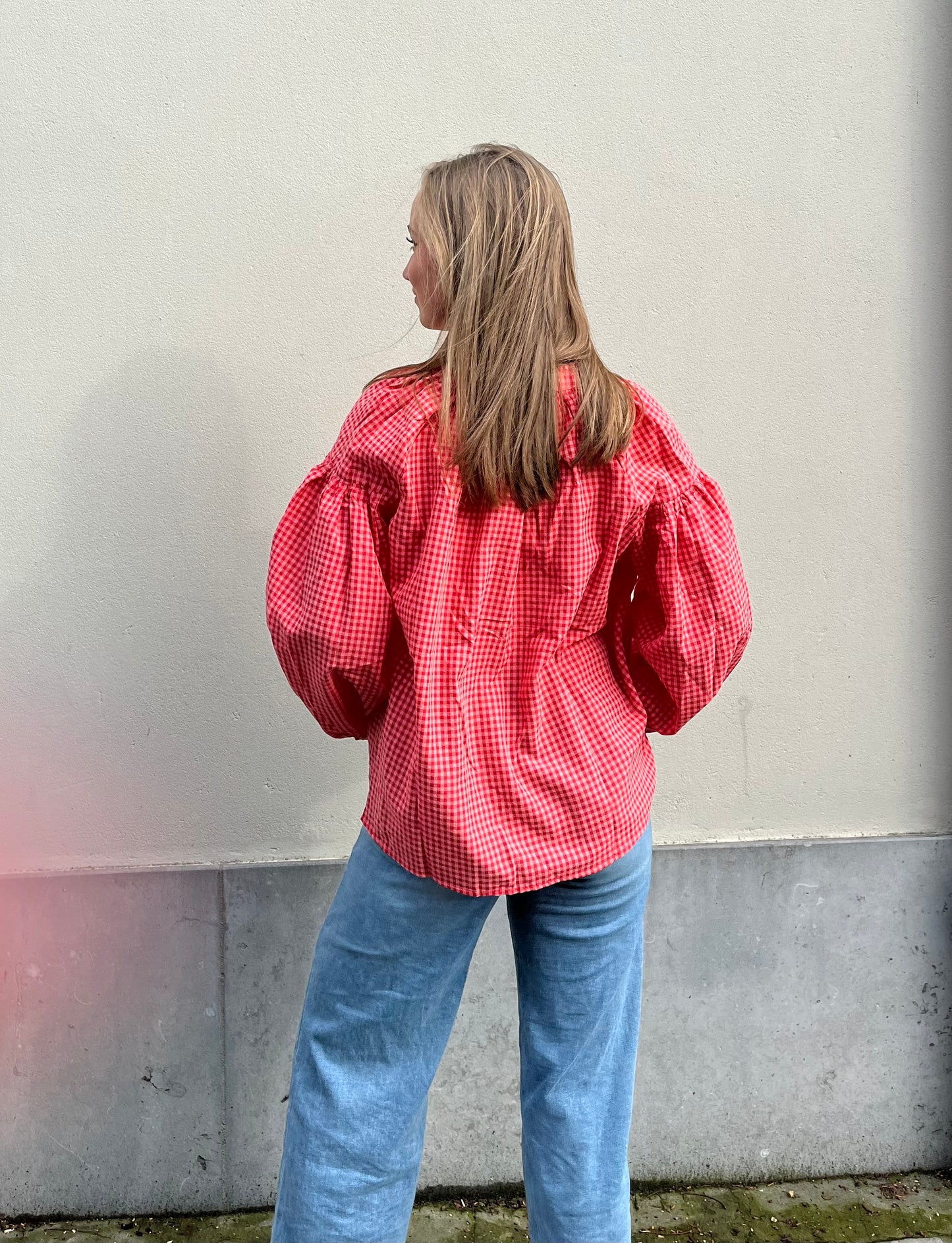 Lili blouse - coral