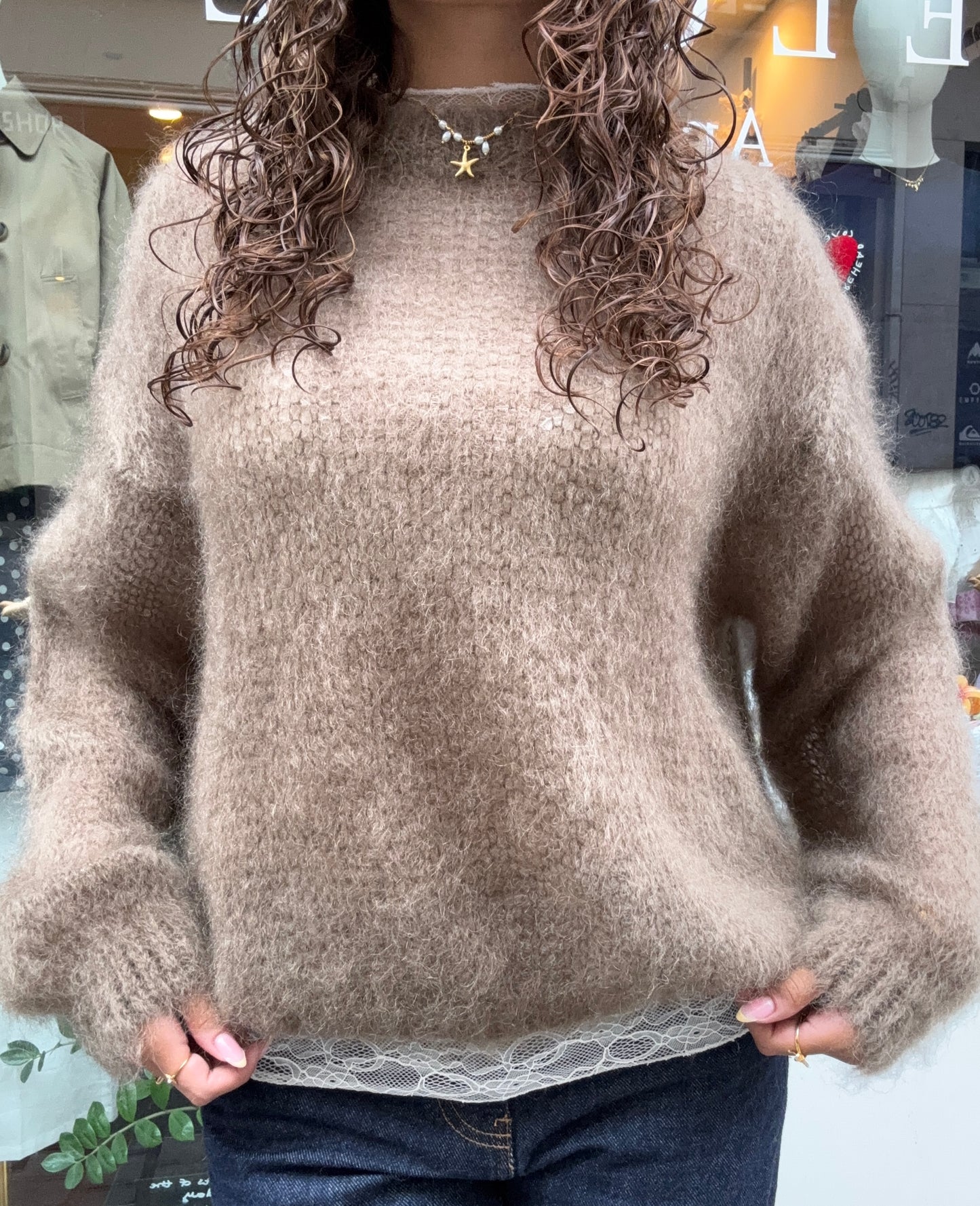 Eloïse kid mohair pull