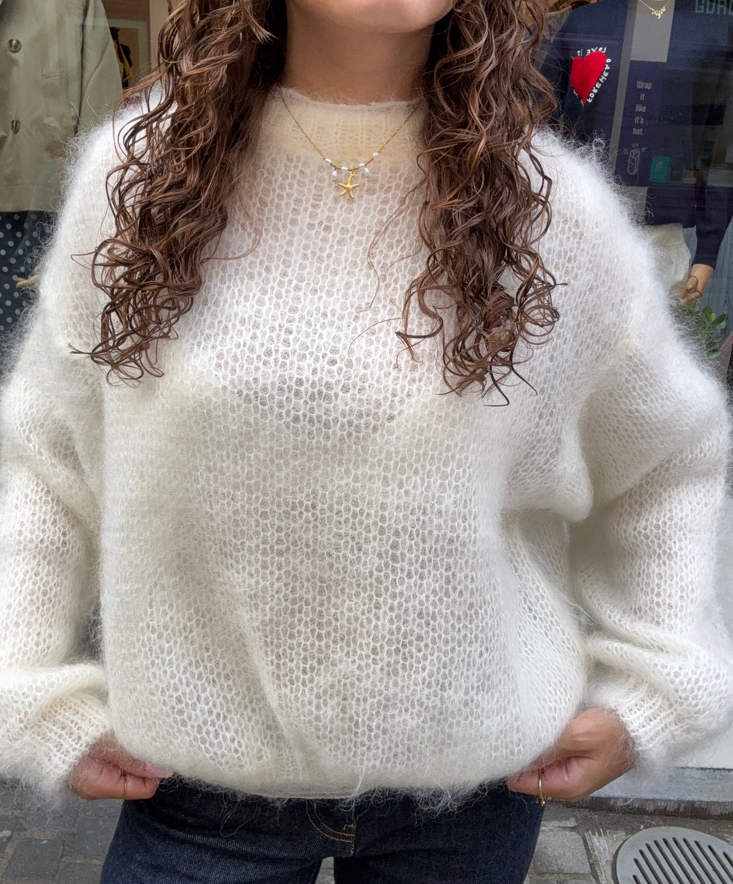 Eloïse kid mohair pull