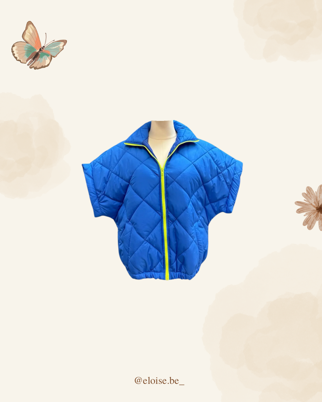 Trendy bumper jacket
