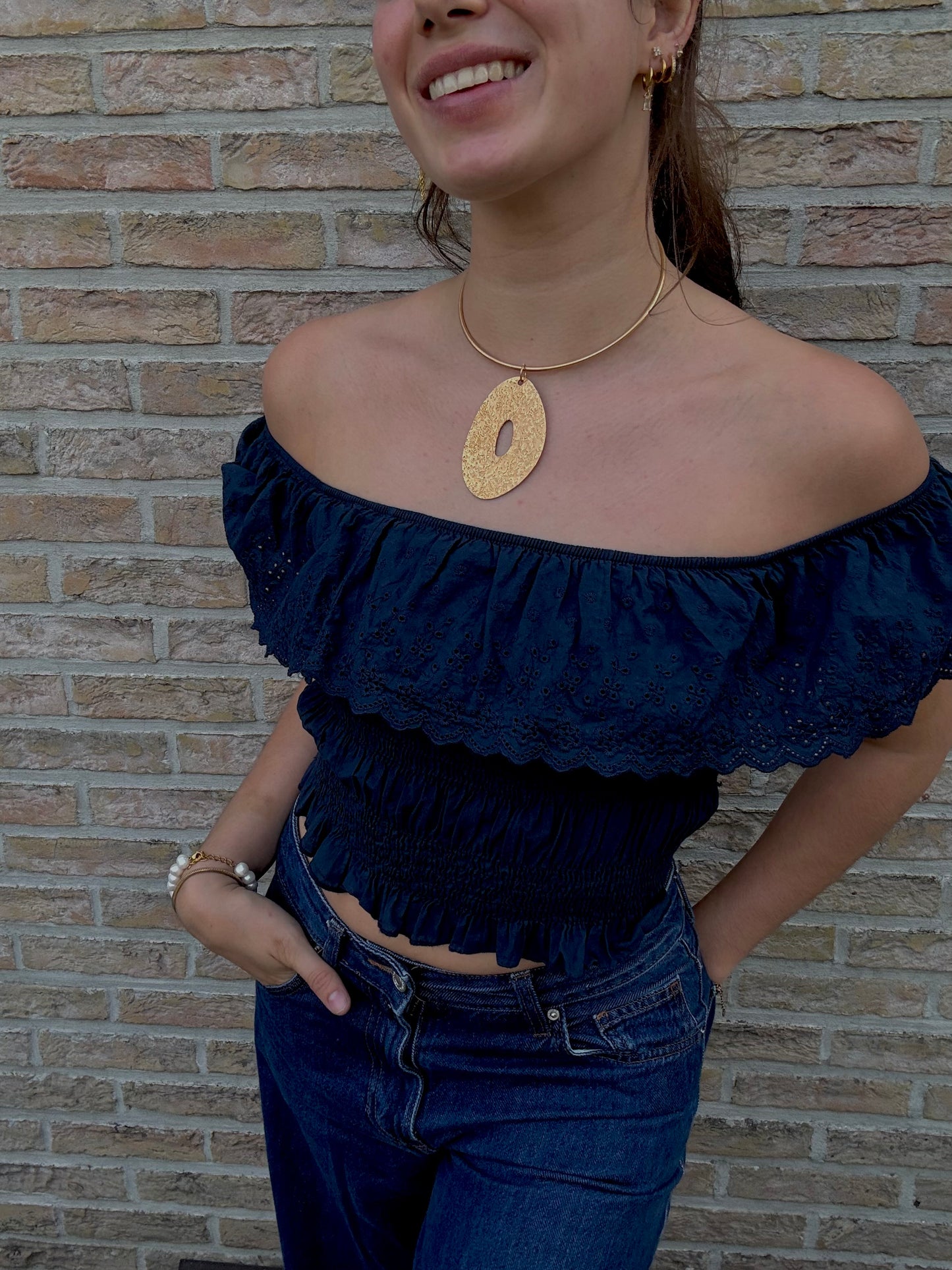 Off shoulder top