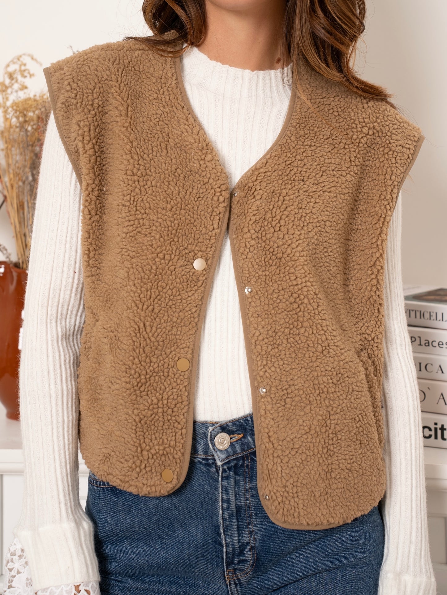 Teddy vest