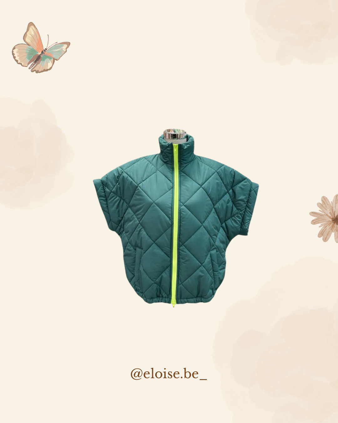 Trendy bumper jacket
