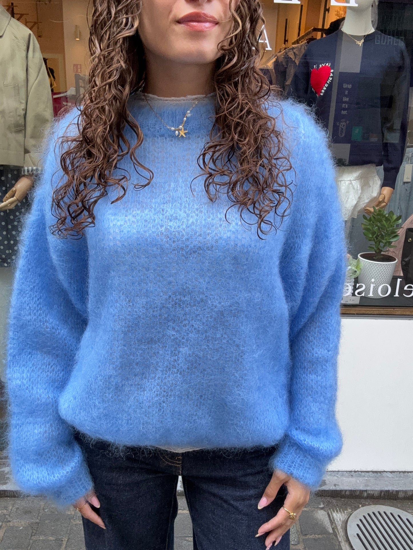 Eloïse kid mohair pull