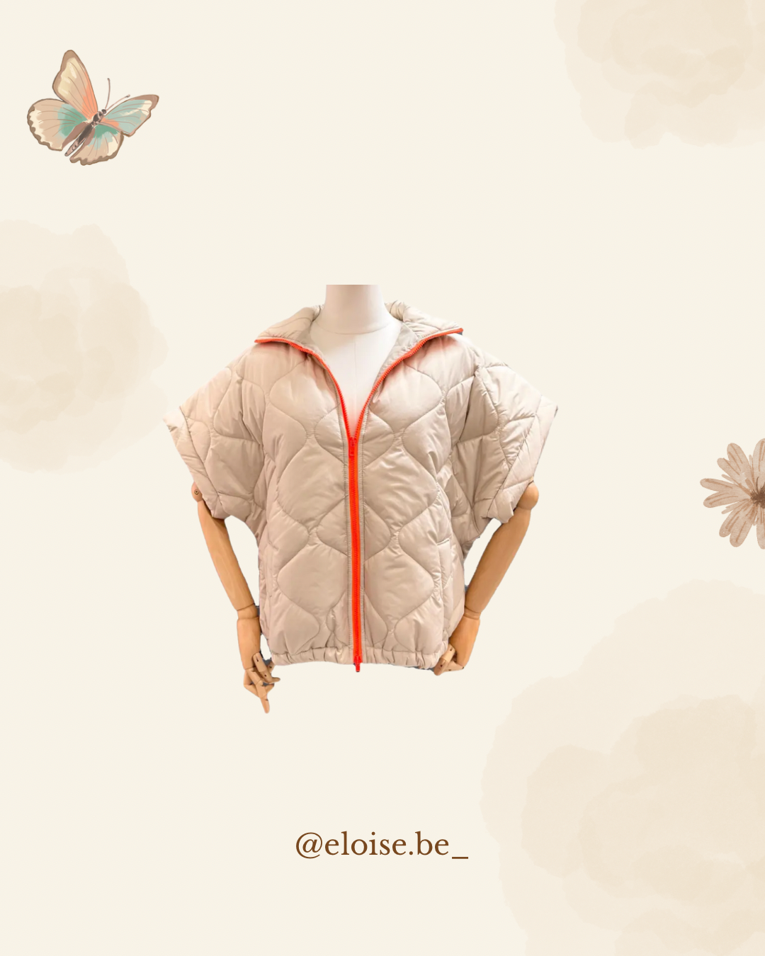 Trendy bumper jacket