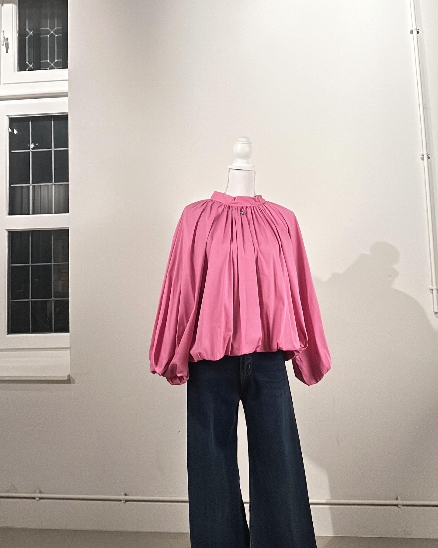 Luna blouse met open rug