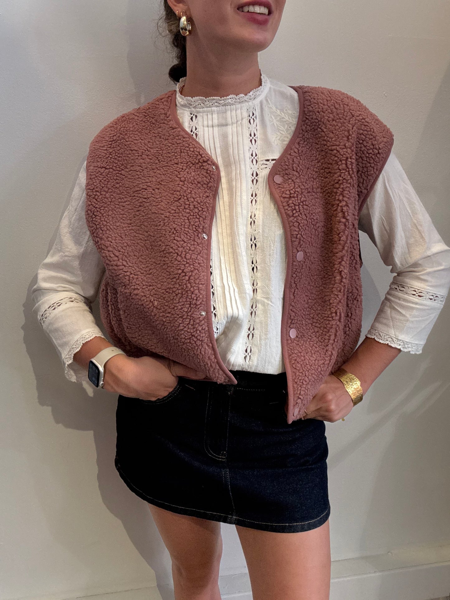 Teddy vest