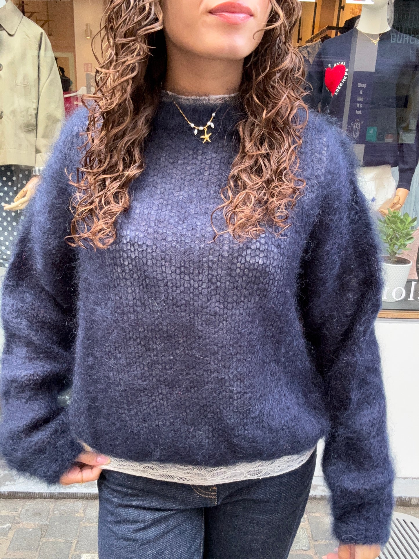 Eloïse kid mohair pull