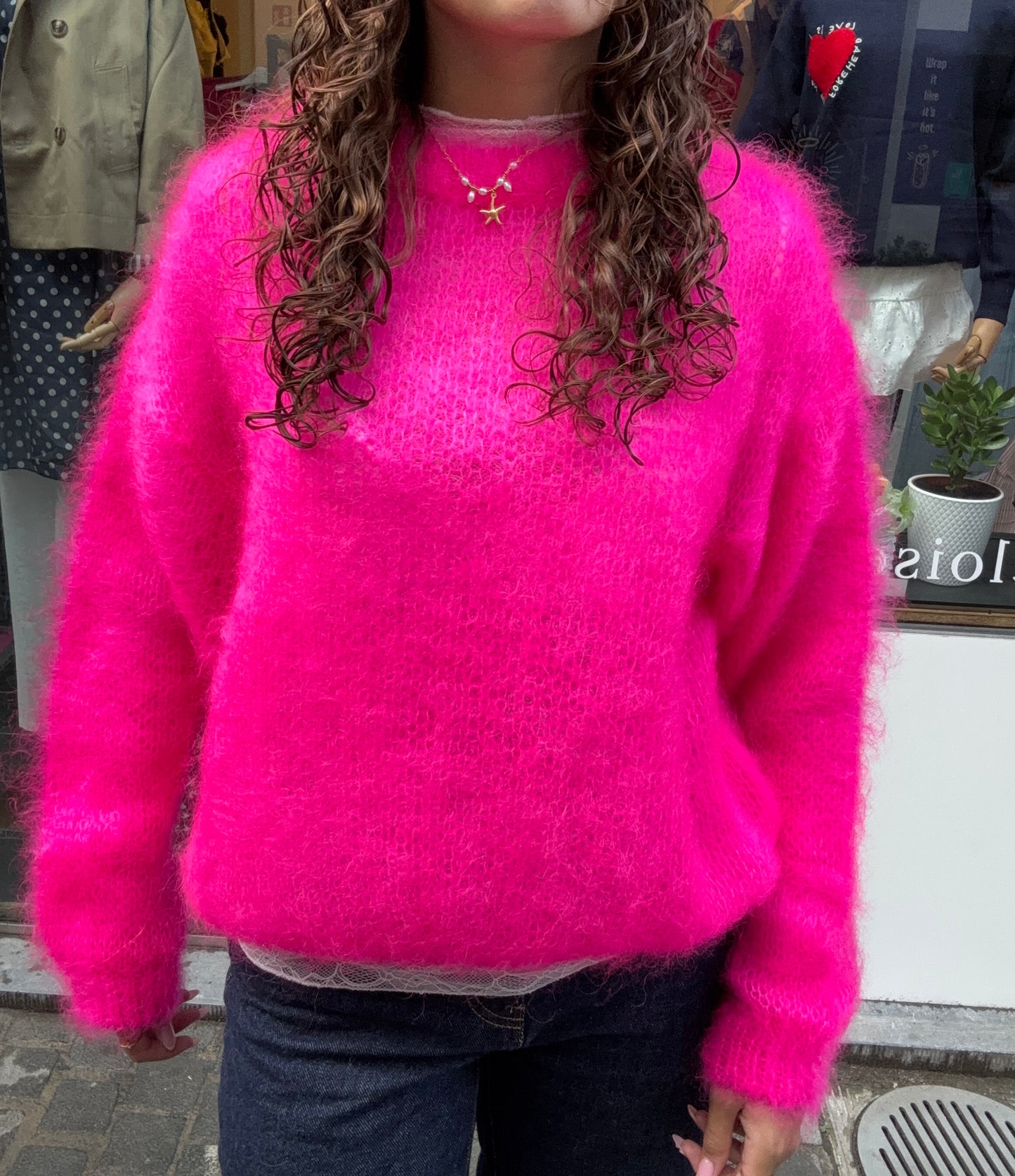 Eloïse kid mohair pull