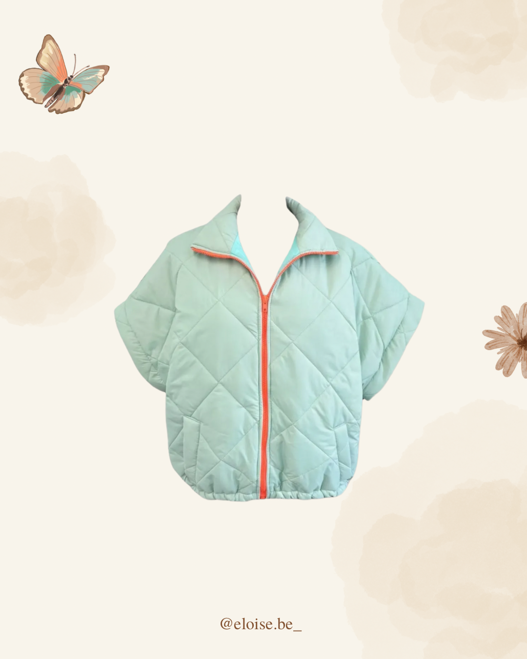 Trendy bumper jacket