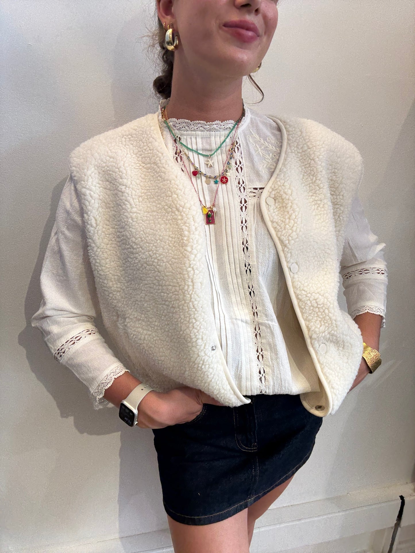 Teddy vest