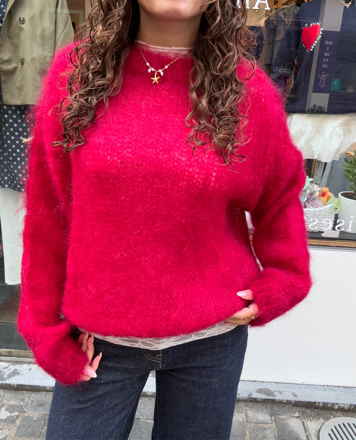 Eloïse kid mohair pull