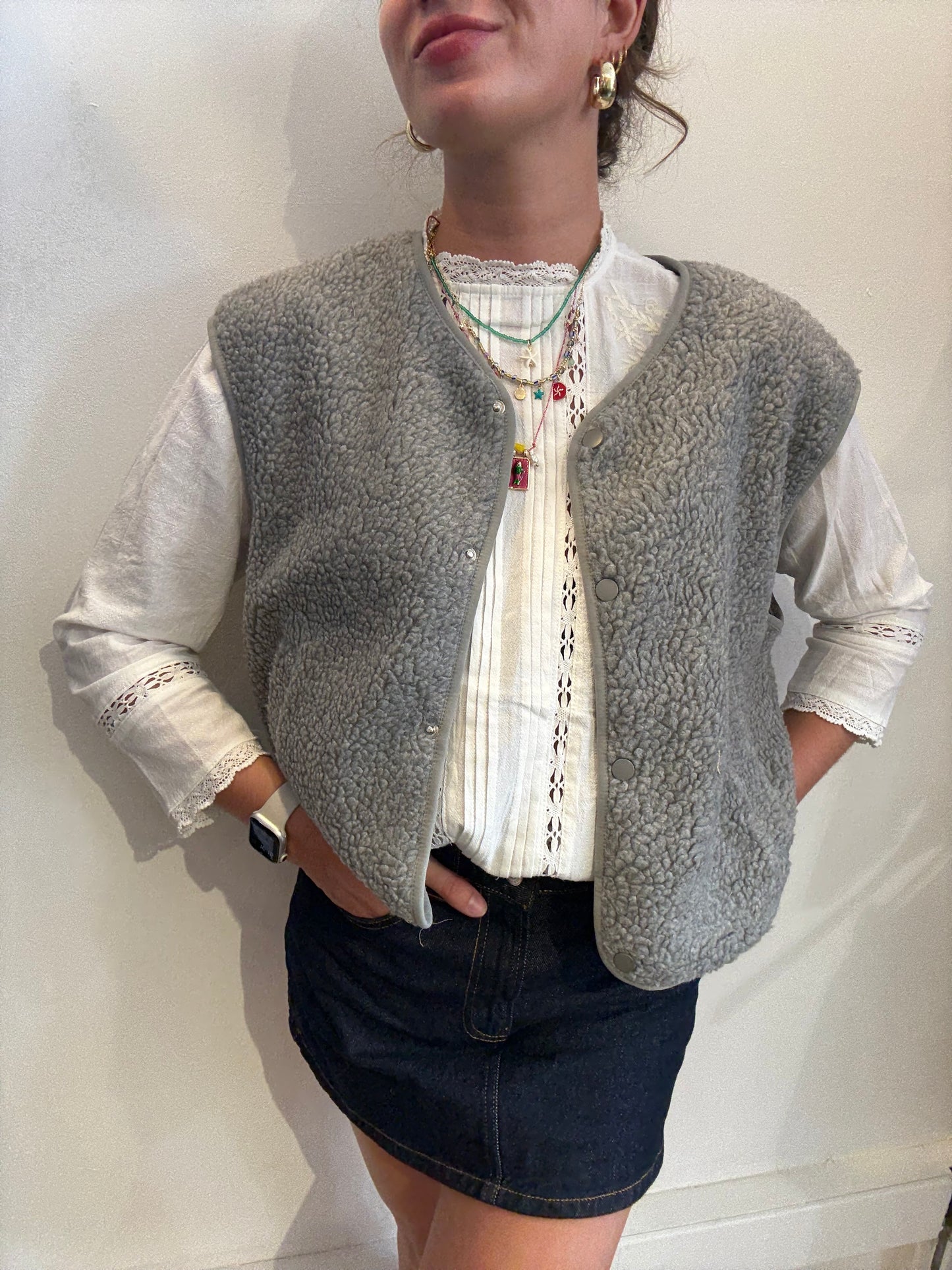Teddy vest