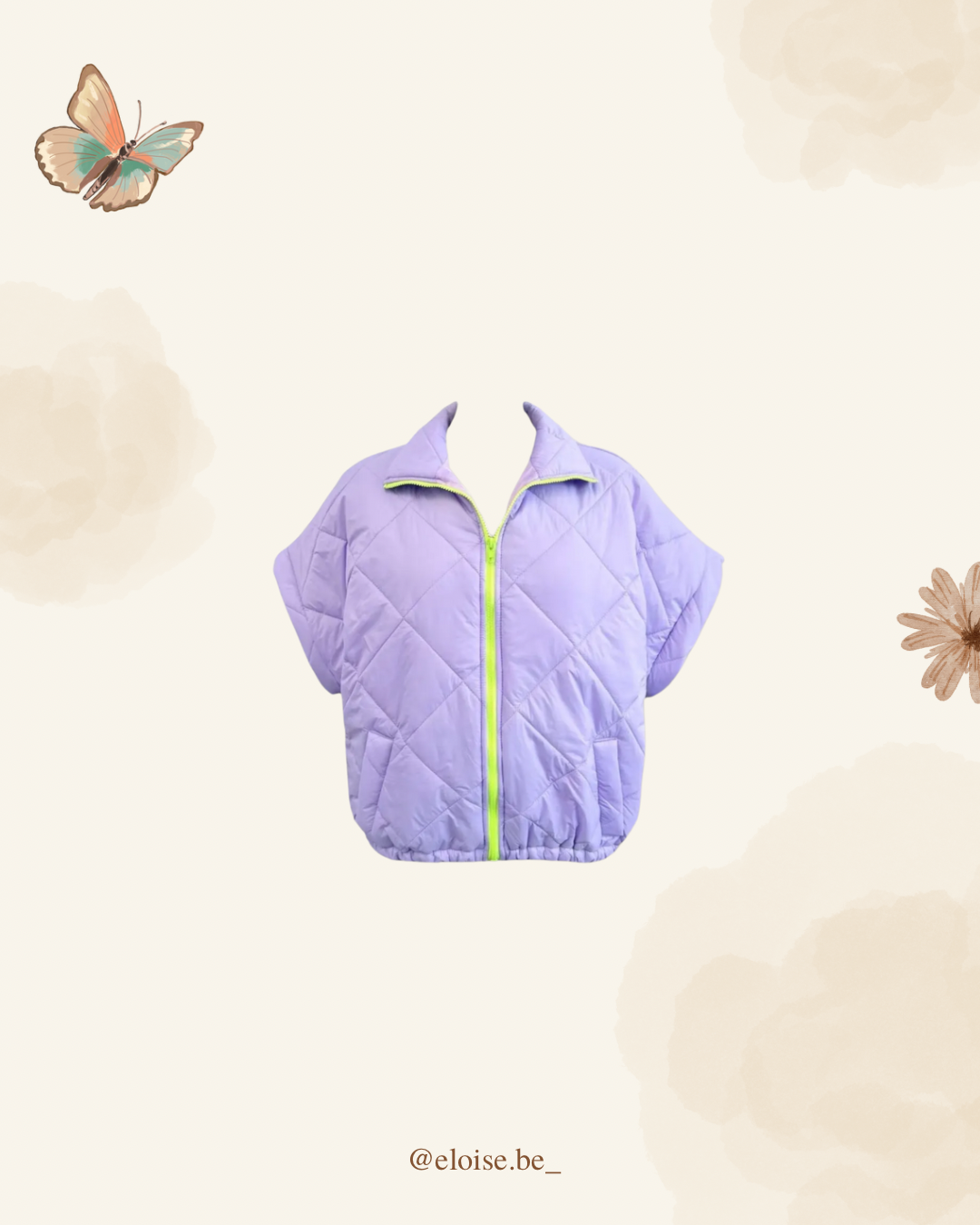 Trendy bumper jacket