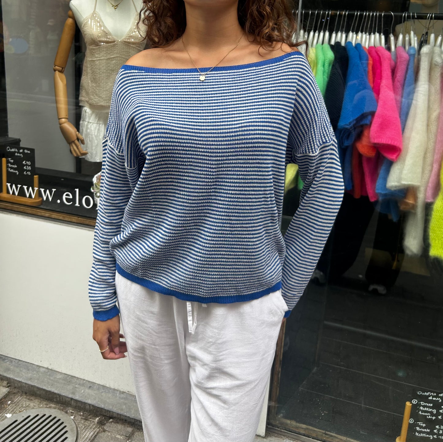 Stripped sweater