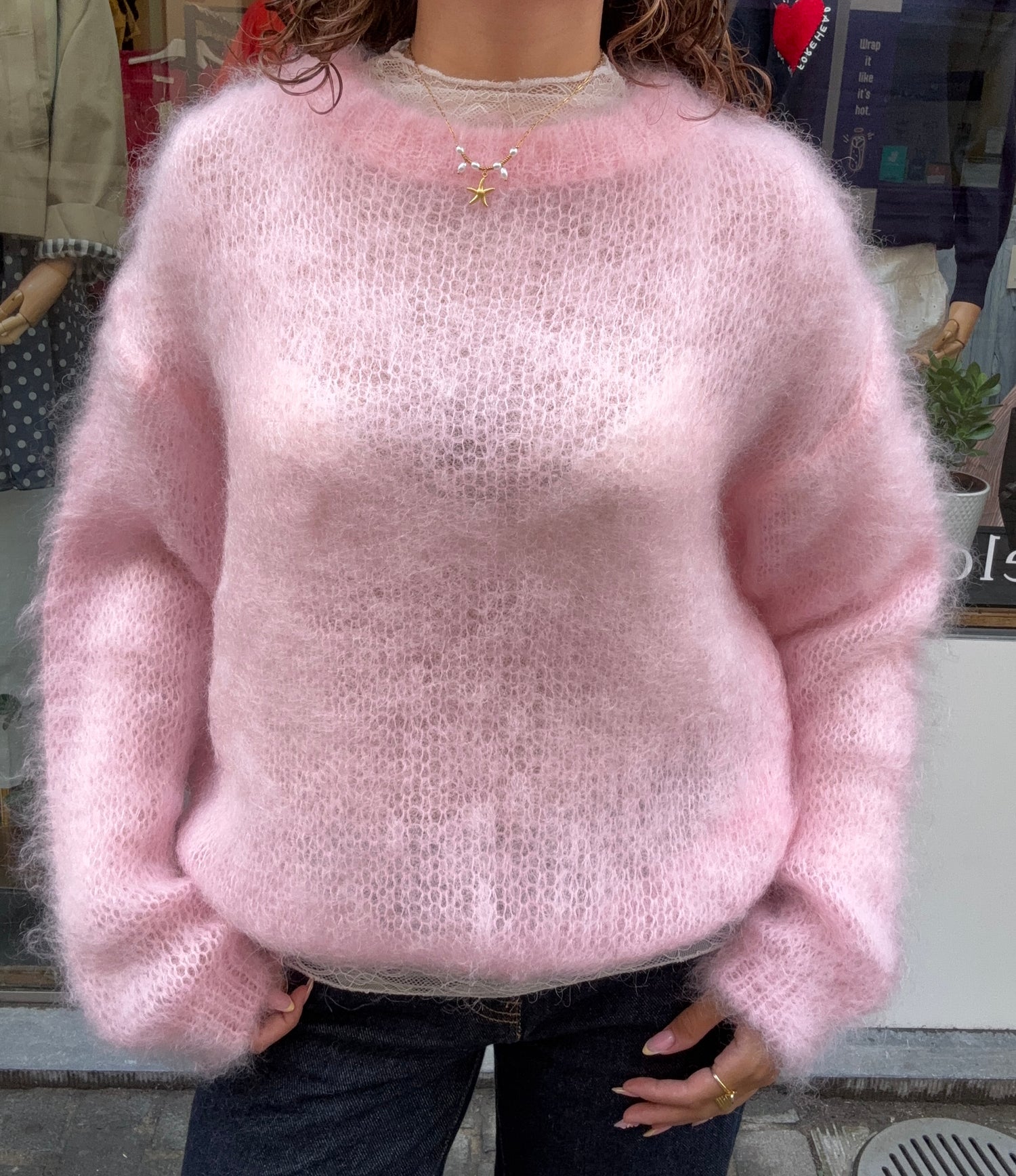 Kid mohair