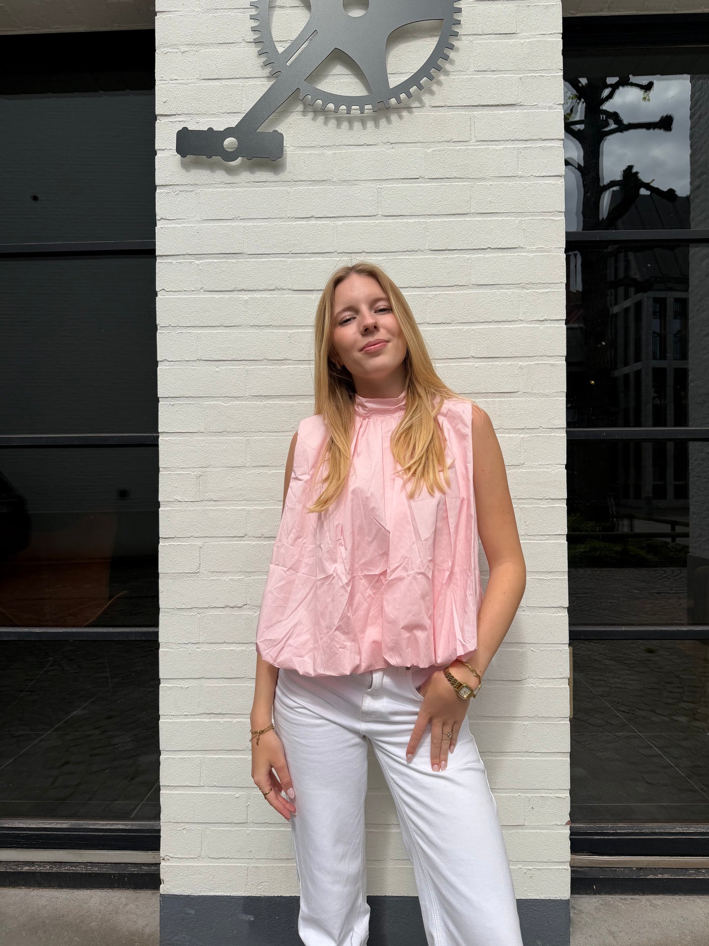 Milou open rug blouse
