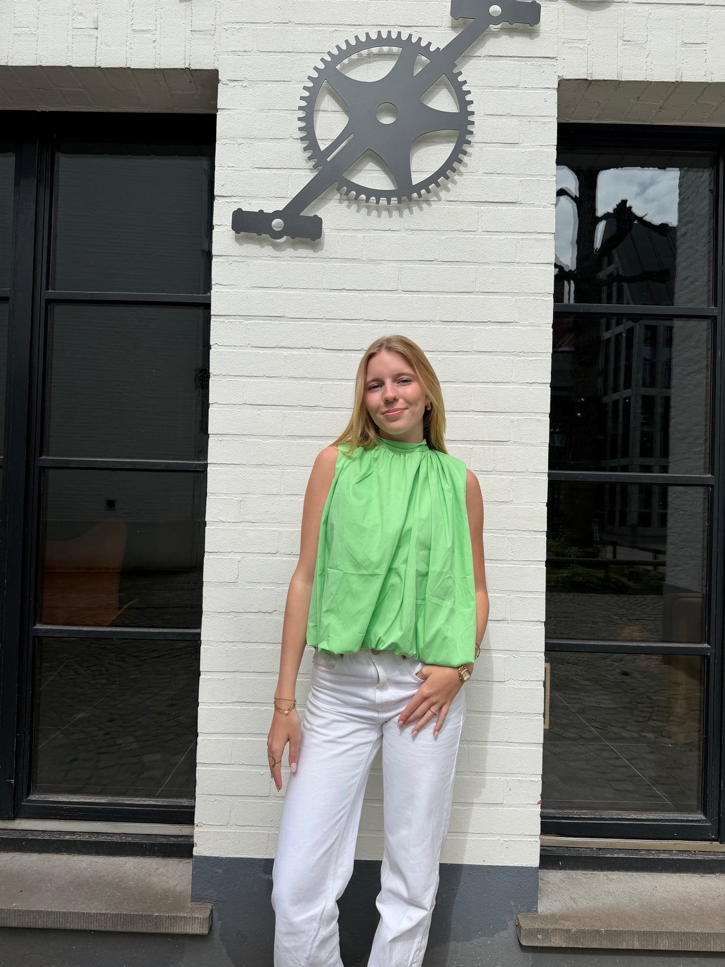 Milou open rug blouse