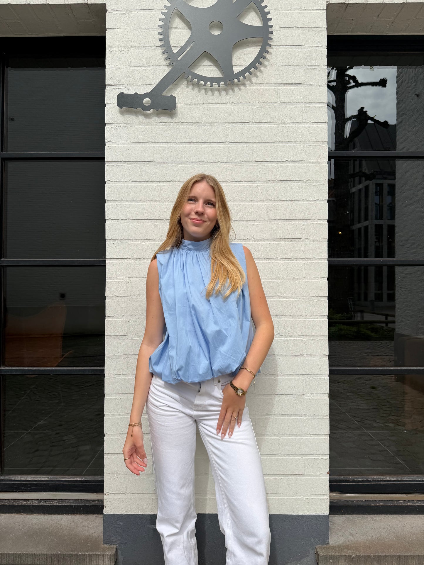 Milou open rug blouse