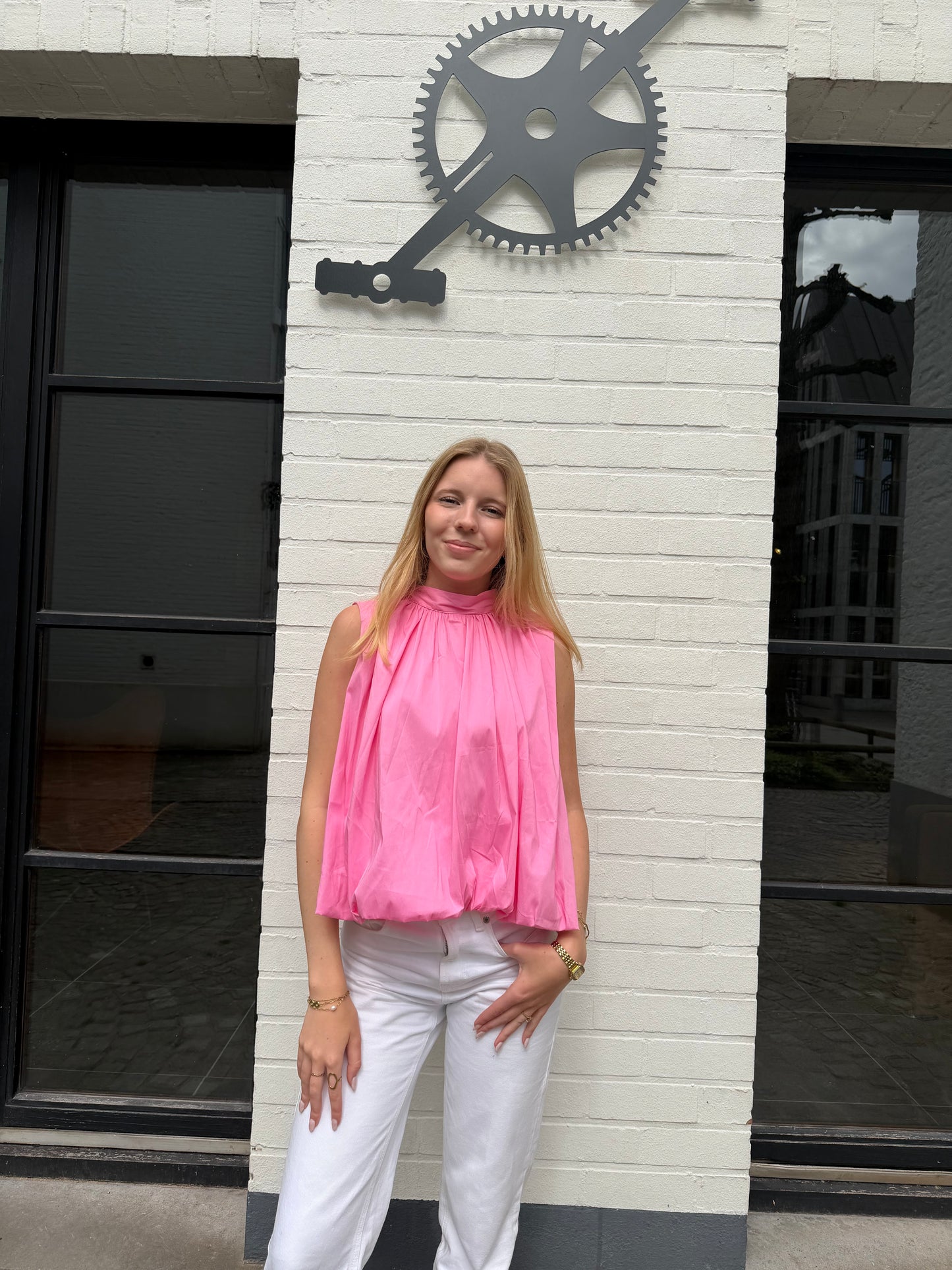 Milou open rug blouse