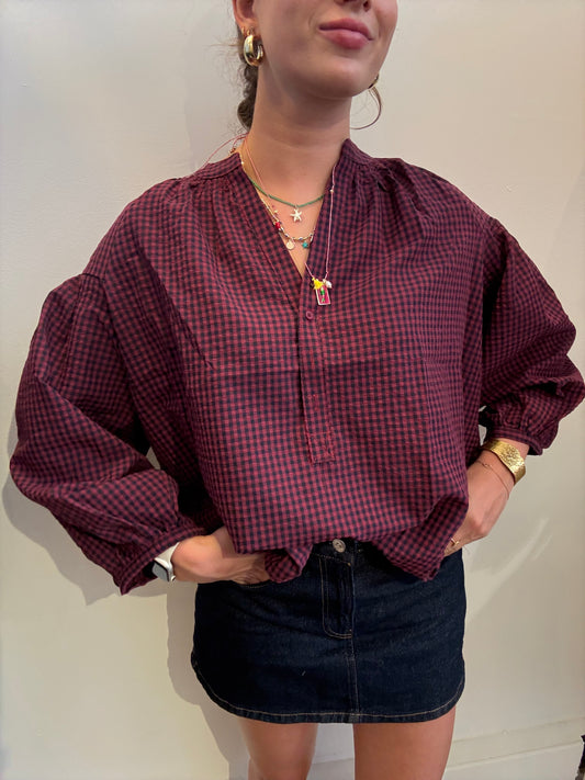 Lili blouse - Bordeaux