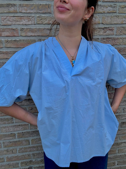 Balloon blouse