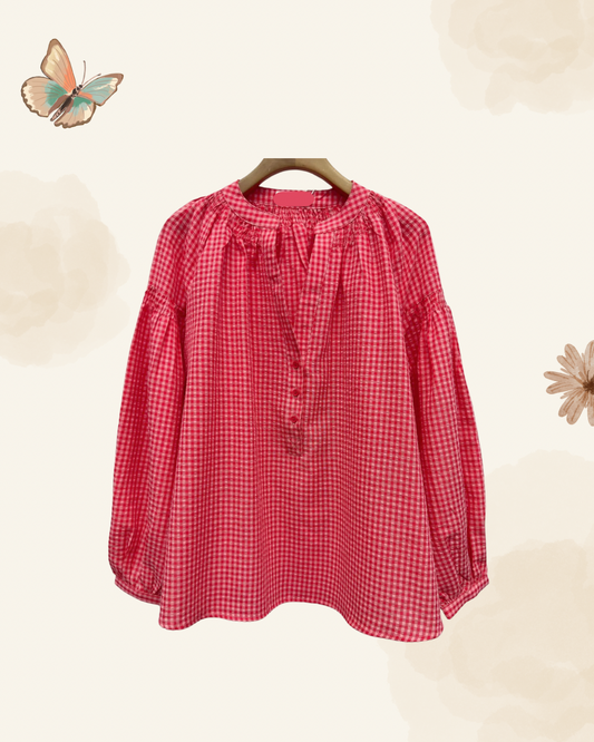 Lili blouse - coral