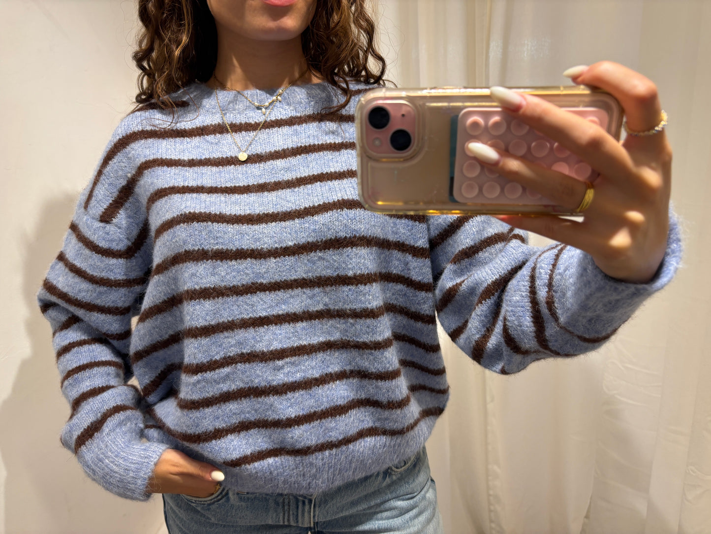 Nina stripped sweater