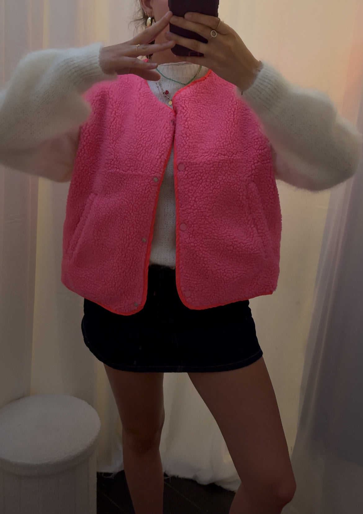 Teddy vest