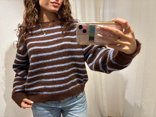 Nina stripped sweater